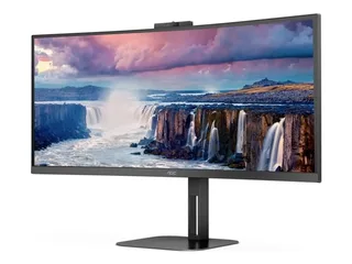 V5 CU34V5CW - QHD Curved Ultrawide Monitor - USB-C - 65w - Webcam - 34 inch by AOC – cover 2 of 2