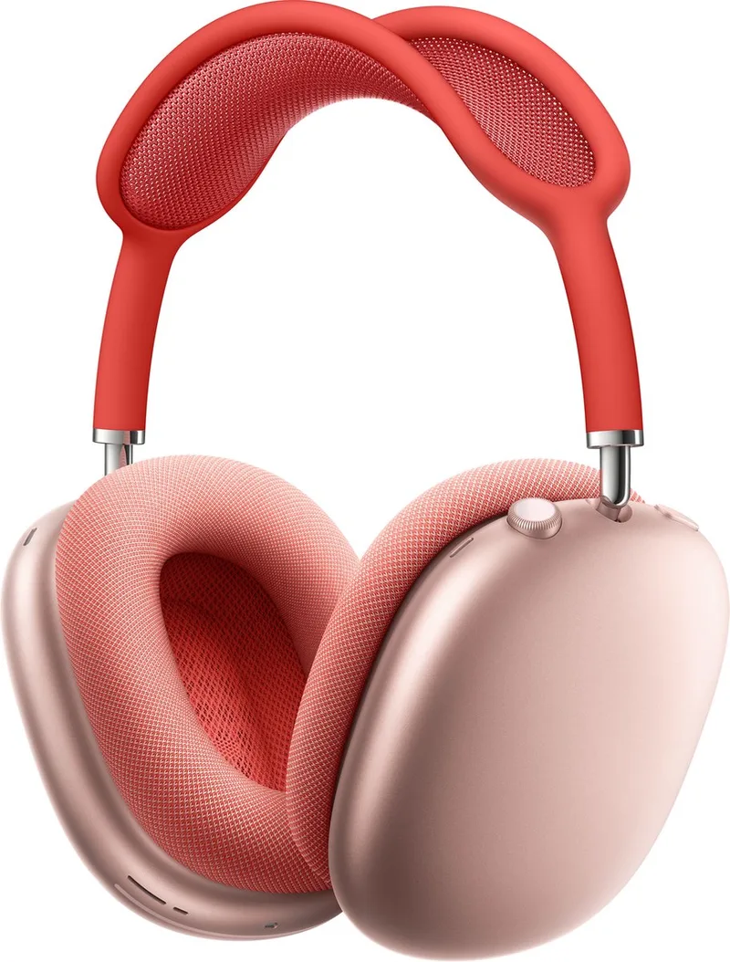 AirPods Max - Draadloze Bluetooth Koptelefoon - Lightning van Apple, Roze – cover