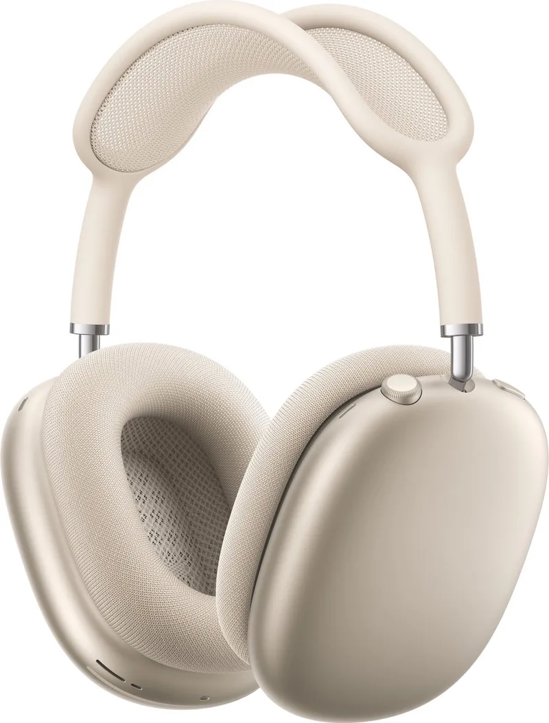 AirPods Max - Draadloze Bluetooth Koptelefoon - USB-C - Beige van Apple, Wit – cover