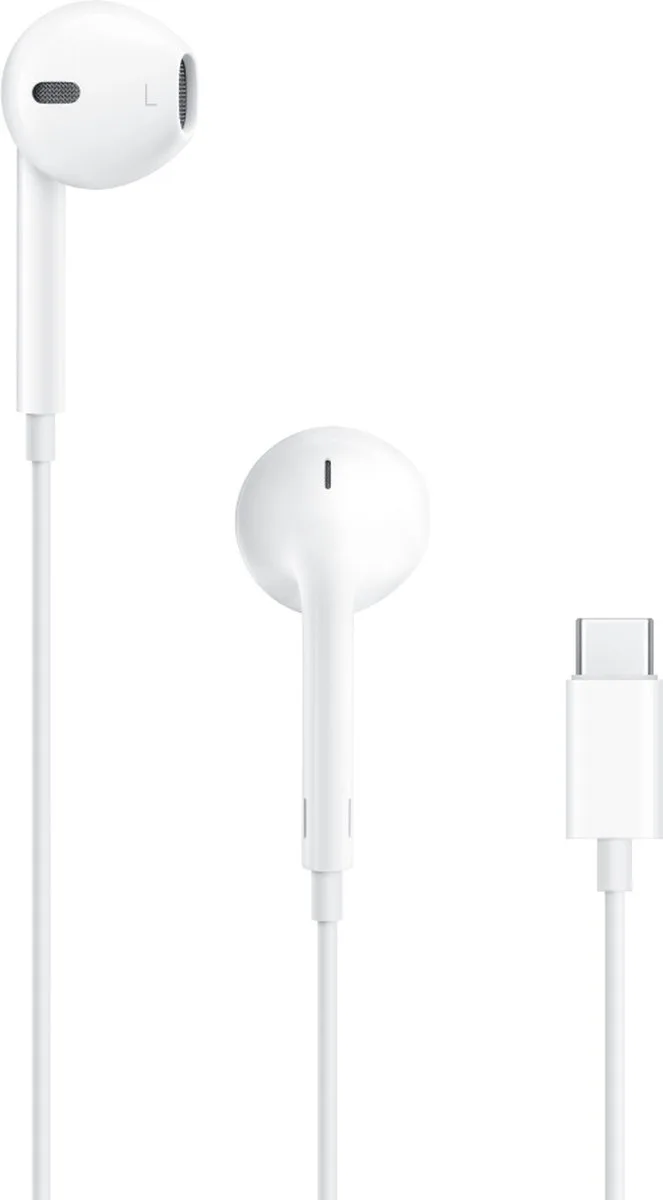 EarPods in-ear headset met USB-C aansluiting van Apple, Wit – cover