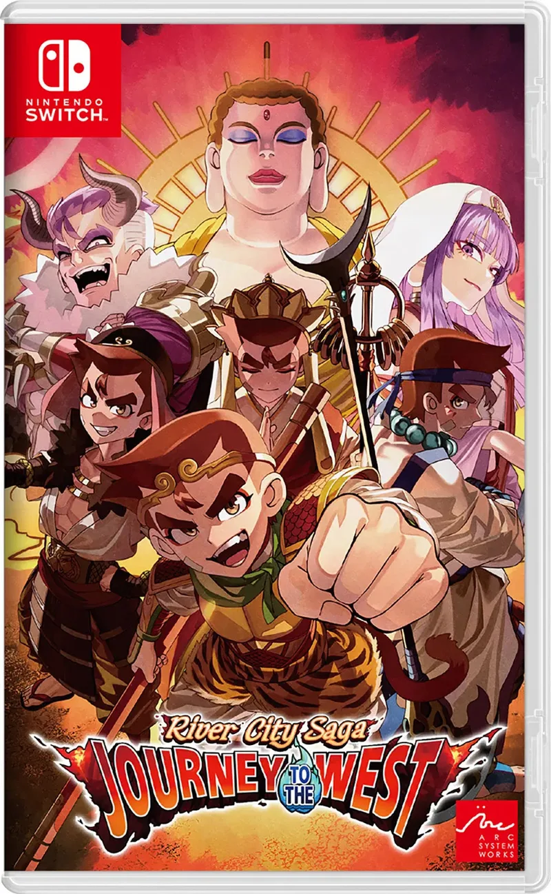 River City Saga: Journey to the West by Arc System Works, Nintendo Switch – cover
