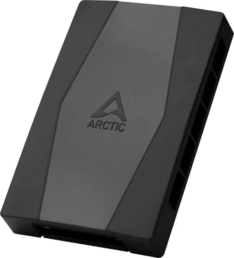Hub USB Arctic Case Fan Hub de Arctic, Noir – jaquette
