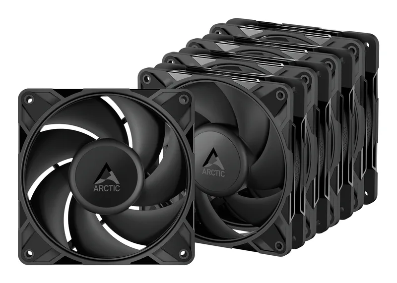 P12 Pro PST Black 5-pack - Ventilator by Arctic – cover