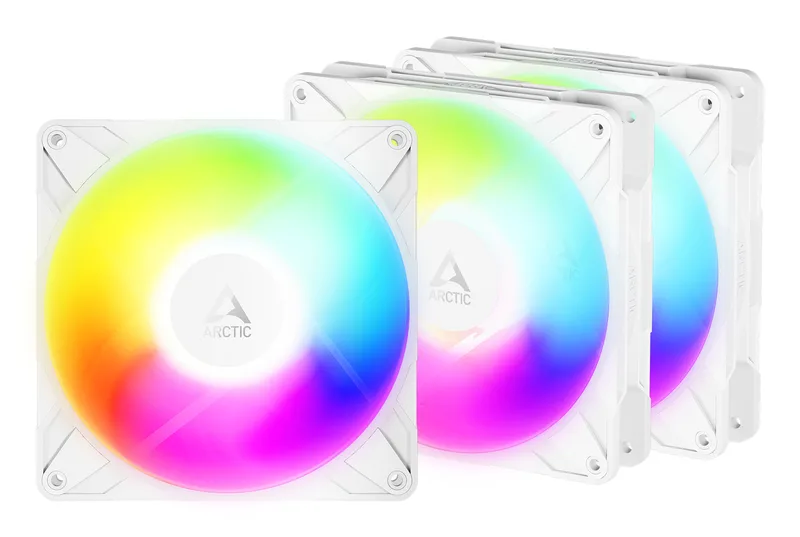 P14 Pro Reverse A-RGB White 3-pack - Ventilator by Arctic – cover