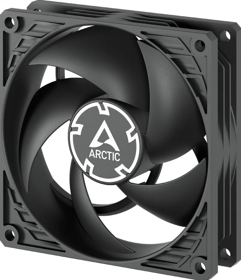 P9 PWM PST CO Black - Ventilator de Arctic – jaquette