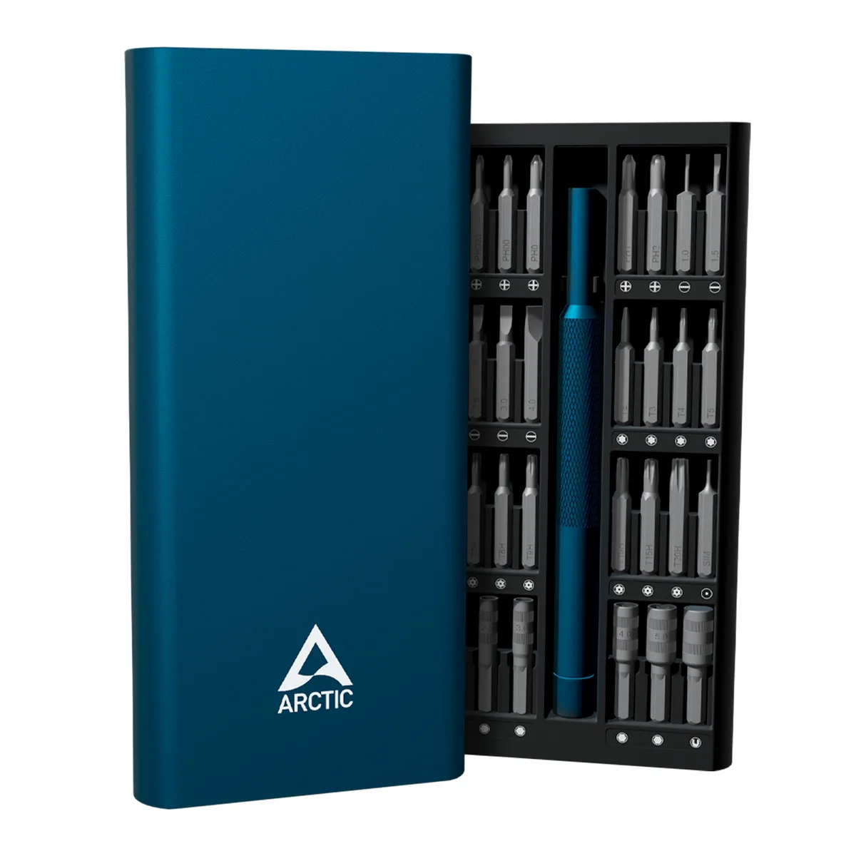 Precision Screwdriver Toolkit (Dark Blue) - Bithouder de Arctic – jaquette