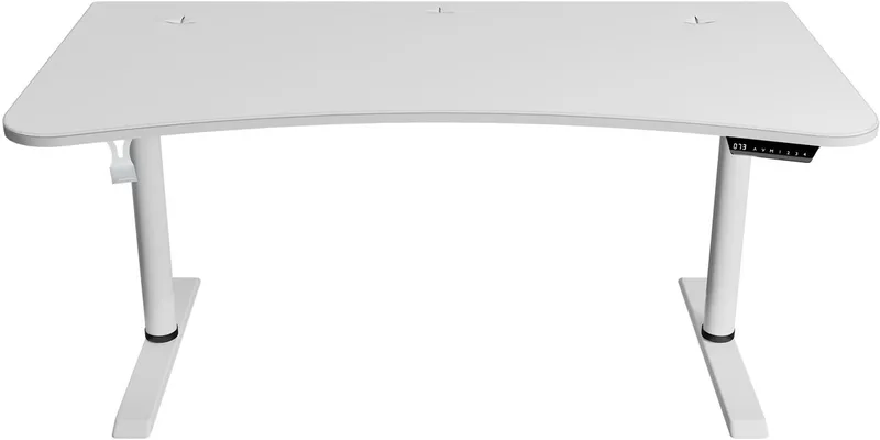 Arena Moto Elektrisch Zit-Sta Gaming Bureau - Bureaubrede Muismat - 160 cm van Arozzi, Wit – cover