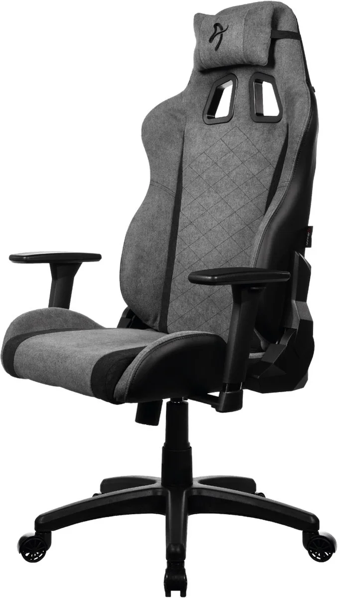 Avanti Gamingstoel - Soft Fabric™ by Arozzi, Asgrijs – cover