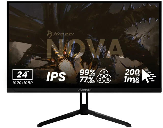 Nova 24" Gaming Monitor - Full HD IPS - 200Hz