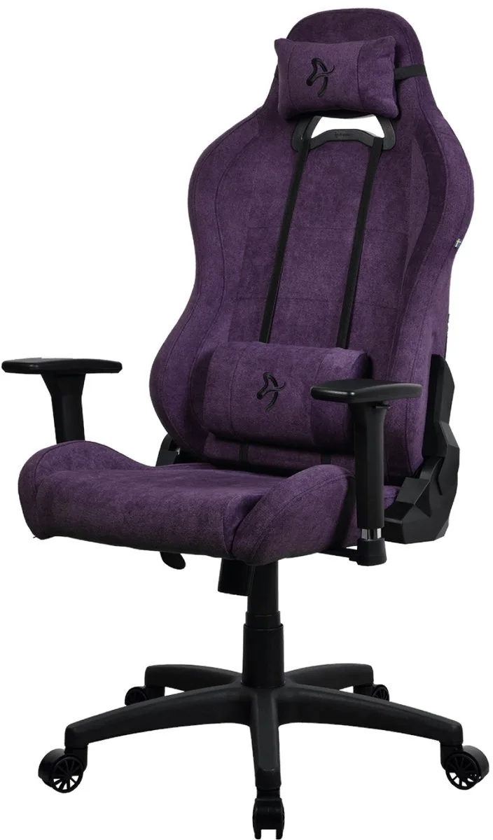 Torretta Gamingstoel - Soft Fabric™ de Arozzi, Violet – jaquette