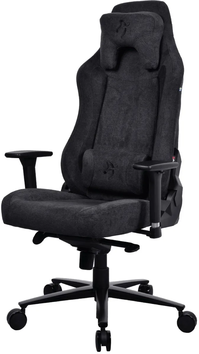 Vernazza Gamingstoel - Soft Fabric™ - Puur by Arozzi, Black – cover