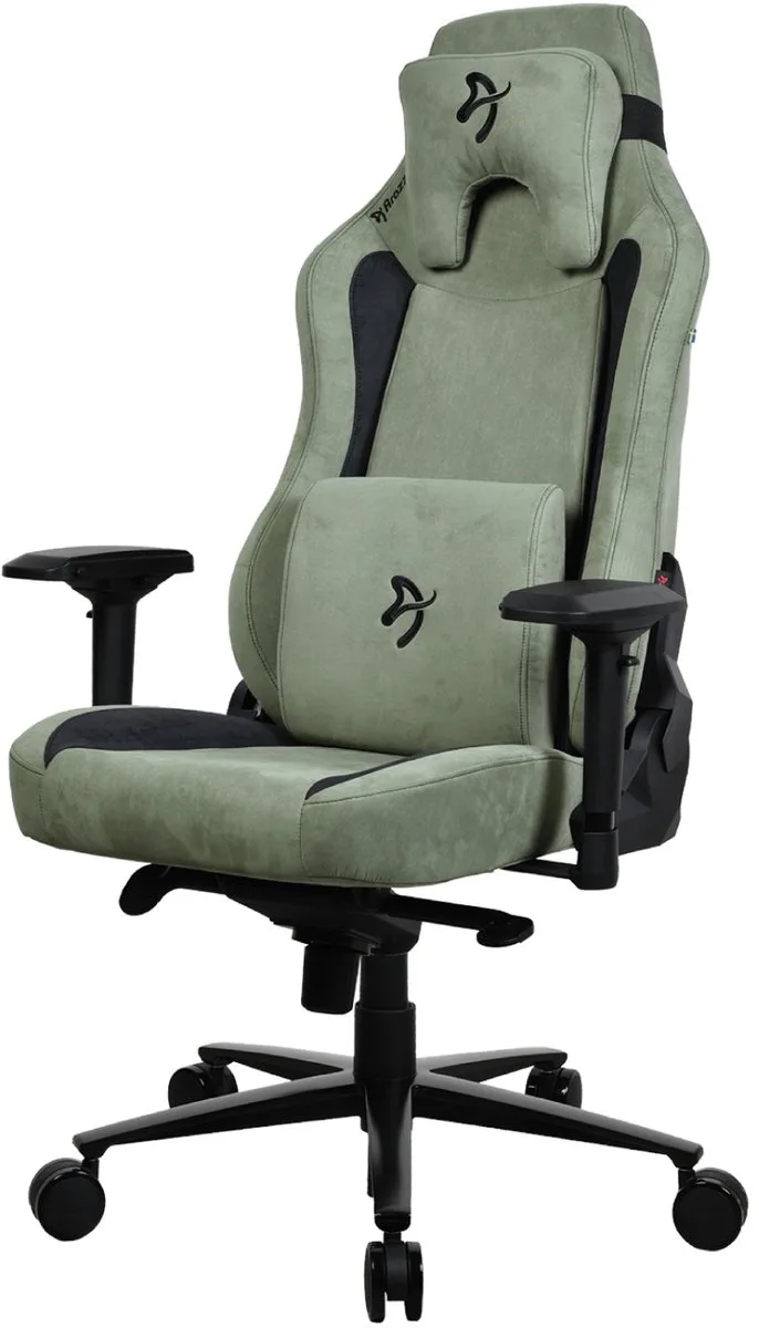 Vernazza Gamingstoel - Supersoft™ Stof - Bosgroen by Arozzi, Green – cover