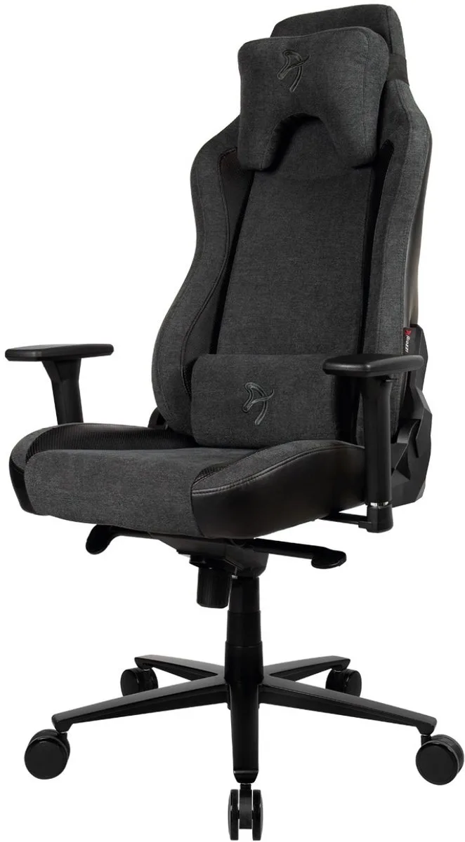 Vernazza Vento™ Gamingstoel - Stof - Kunstleer van Arozzi, Donkergrijs – cover