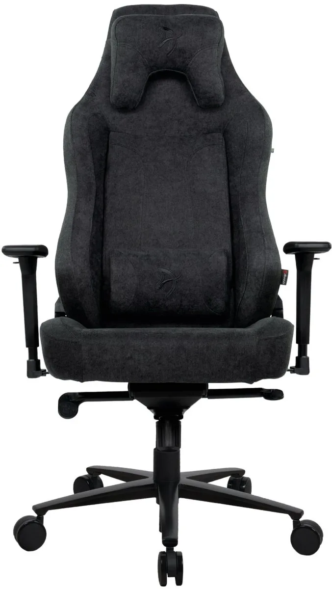 Vernazza XL Gamingstoel - Soft Fabric™ - Puur van Arozzi, Zwart – cover