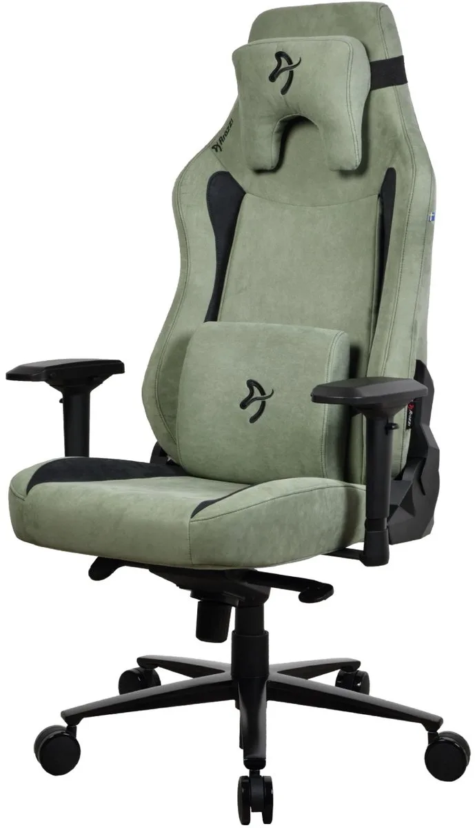 Vernazza XL Gamingstoel - Supersoft™ Stof - Bosgroen van Arozzi, Groen – cover