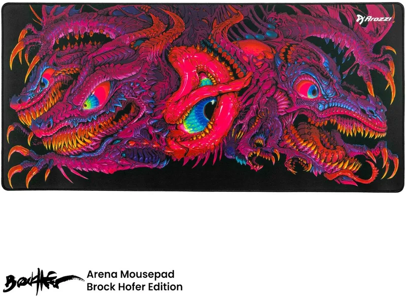 Zona Muismat XL - 90 x 42 cm van Arozzi, Crawling Chaos – cover