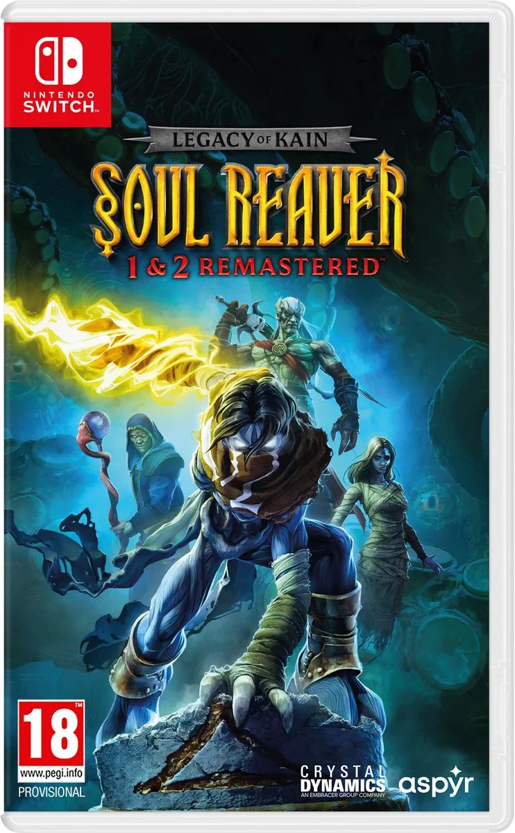 Legacy of Kain: Soul Reaver 1-2 Remastered van Aspyr – cover