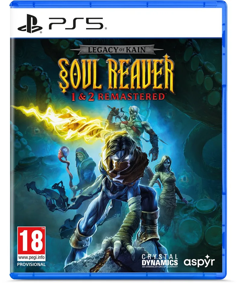 Legacy of Kain: Soul Reaver 1-2 Remastered van Aspyr, PS5 – cover