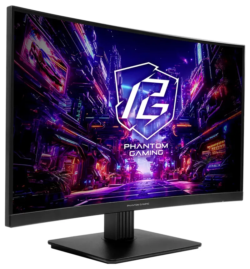 27" ASRock 27" Phantom Gaming - 2560x1440 - 180Hz - VA van ASRock, Zwart – cover