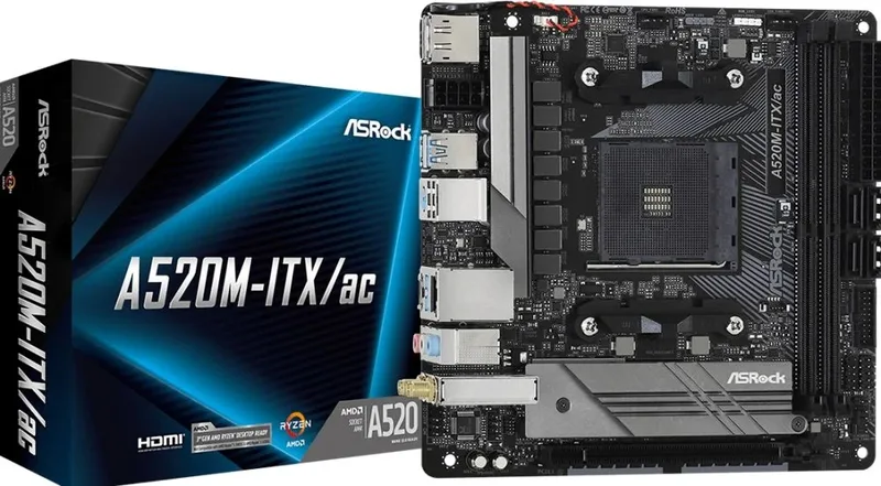 A520M-ITX/AC - Moederbord by ASRock – cover