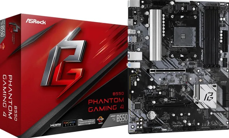 B550 Phantom Gaming 4 - Moederbord by ASRock – cover