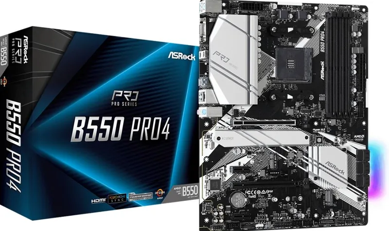 B550 PRO4 - Moederbord by ASRock – cover