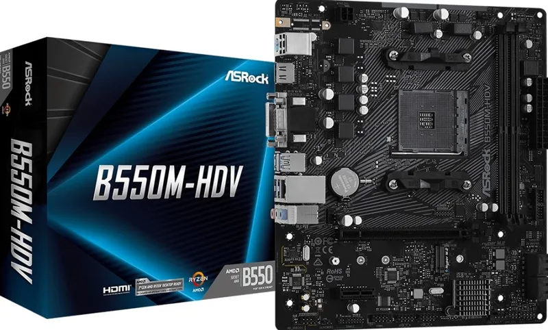 B550M-HDV - Moederbord van ASRock – cover