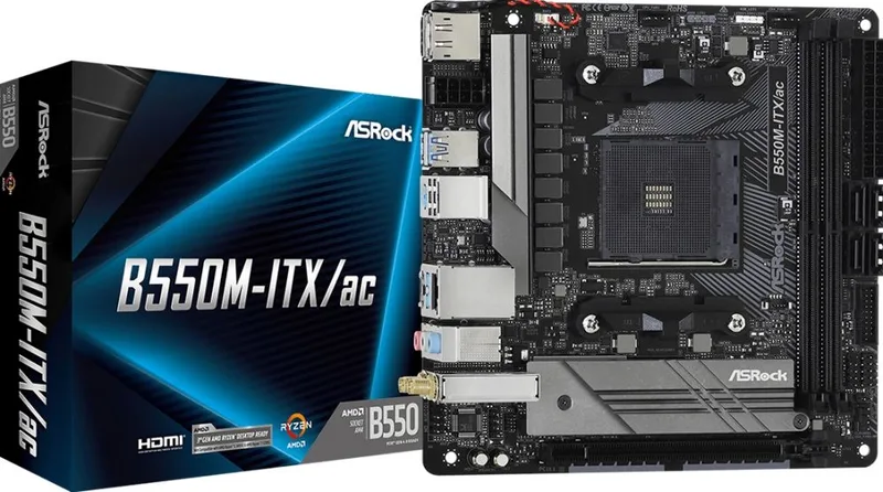 B550M-ITX/AC - Moederbord by ASRock – cover
