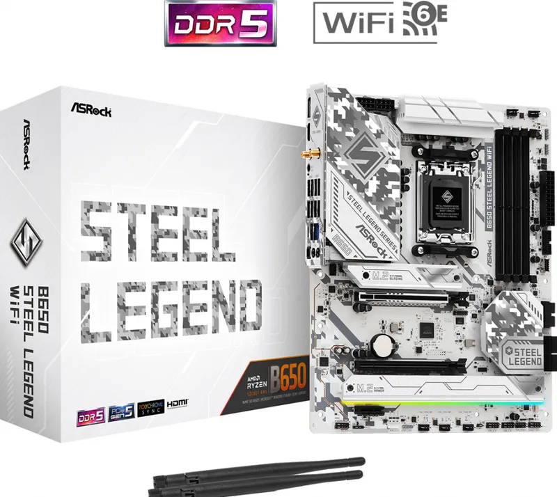 B650 Steel Legend WiFi - Moederbord by ASRock – cover