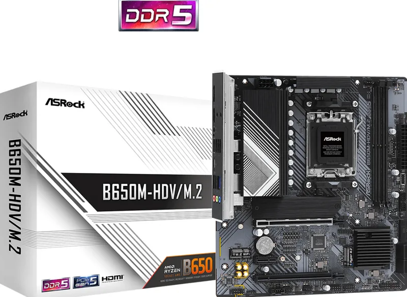 B650M-HDV/M.2 - Moederbord by ASRock – cover