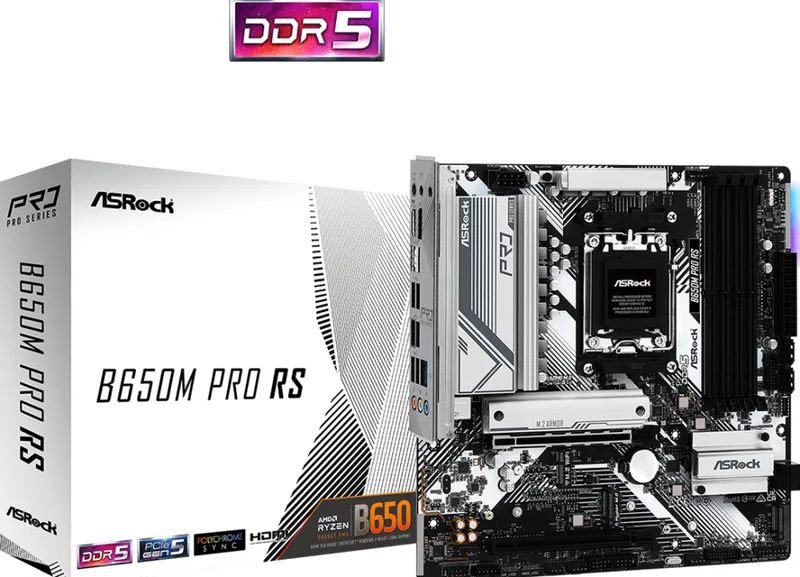 B650M Pro RS - Moederbord by ASRock – cover