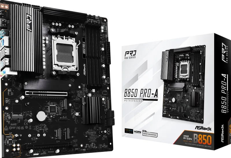 B850 Pro-A - Moederbord van ASRock – cover