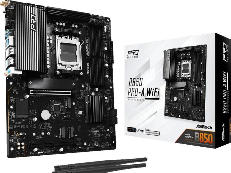 B850 Pro-A WiFi - Moederbord van ASRock – cover