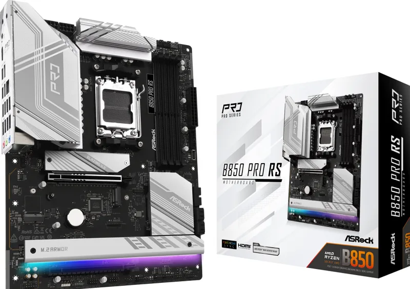 B850 Pro RS - Moederbord by ASRock – cover