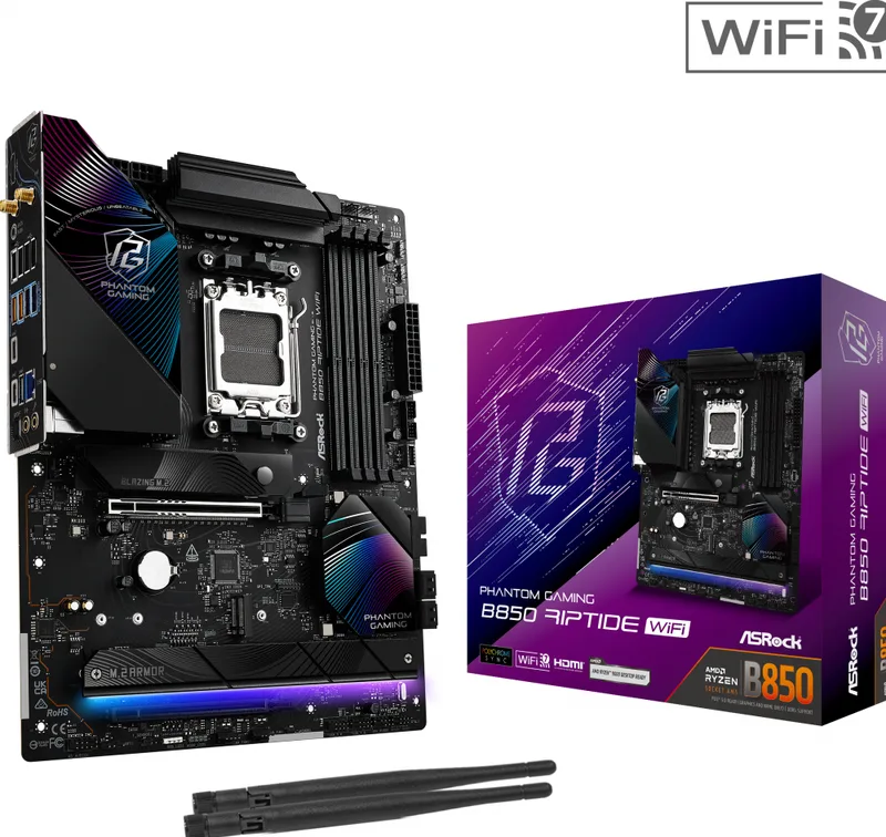 B850 Riptide WiFi - Moederbord by ASRock – cover