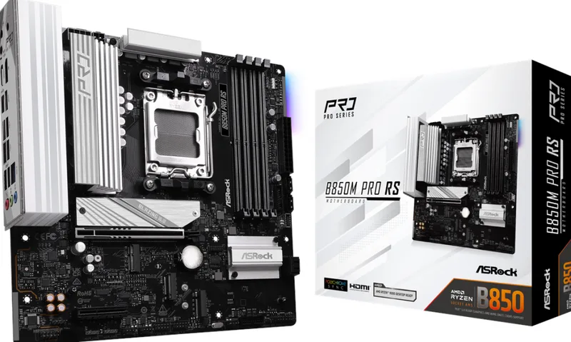 B850M Pro RS - Moederbord by ASRock – cover