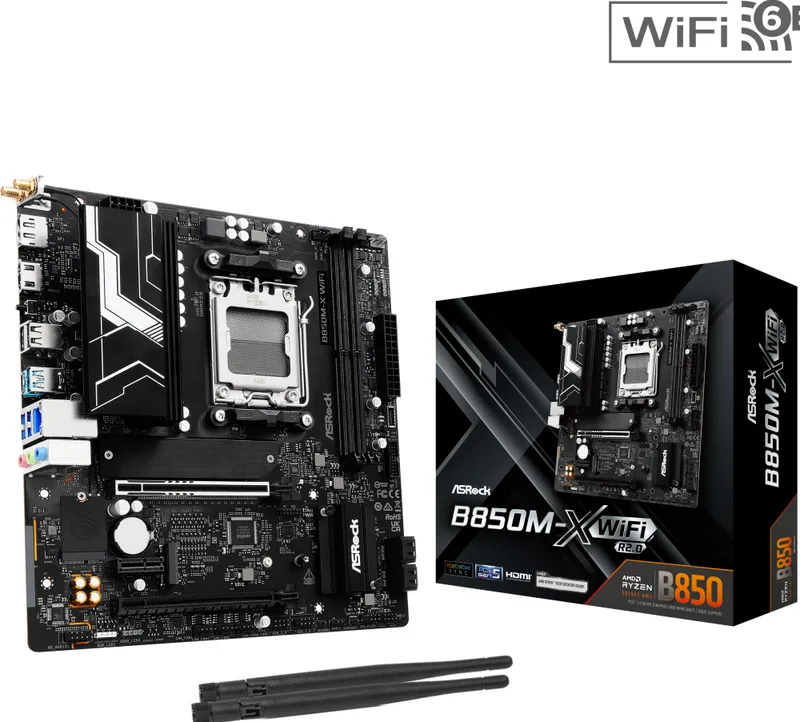 B850M-X Wifi R2.0 - Moederbord by ASRock – cover