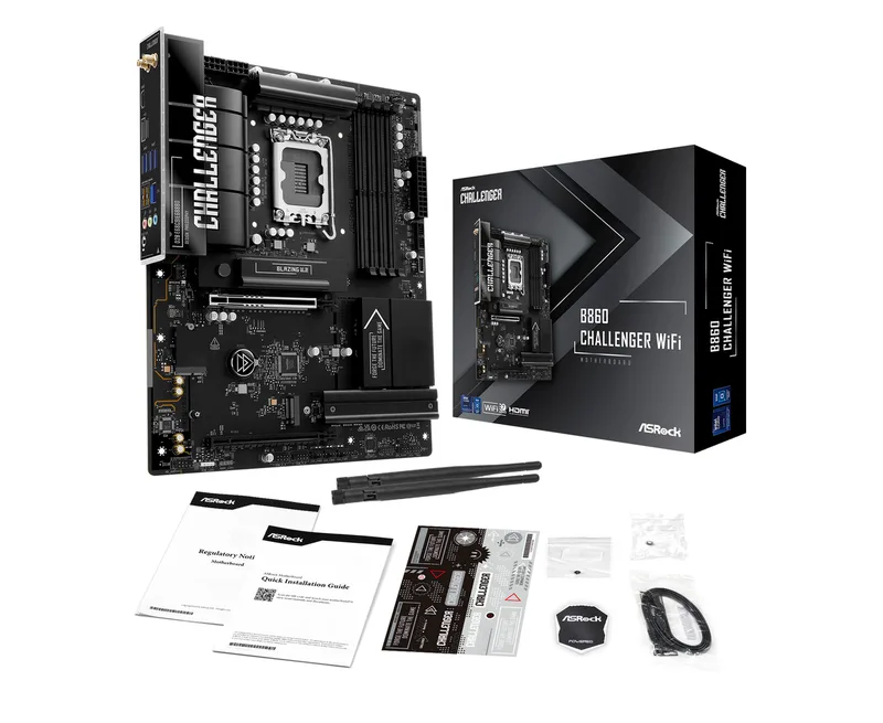 B860 CHALLENGER WIFI - Moederbord by ASRock – cover