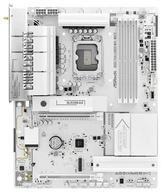 B860 Challenger WiFi White, 1851 ATX HDMI/USB-C DDR5 van ASRock – cover 2 van 2