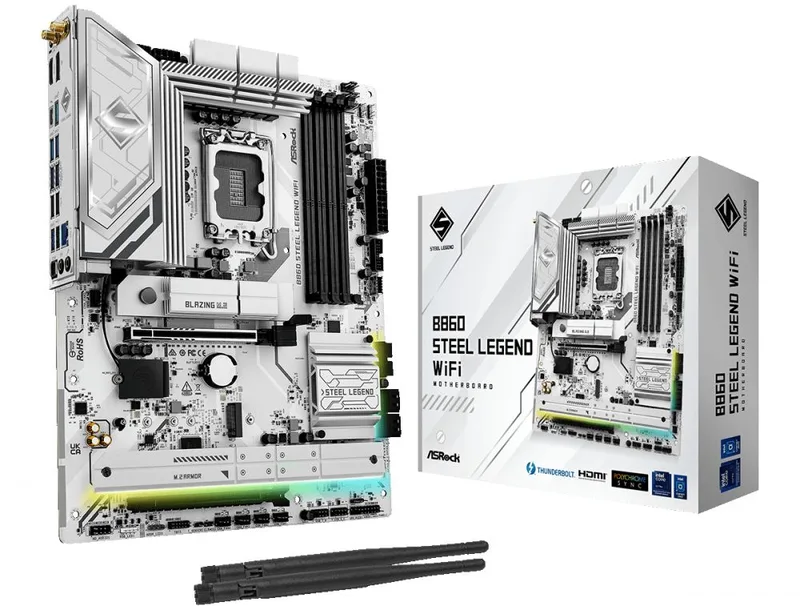 B860 Steel Legend WiFi - Moederbord van ASRock – cover