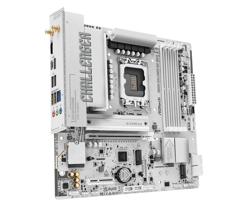 B860M Challenger WiFi White - Moederbord by ASRock – cover