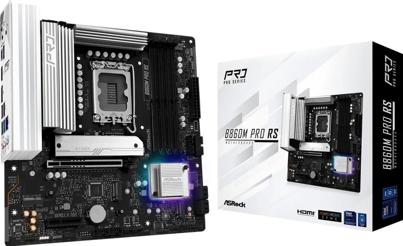 B860M Pro RS 1851 - mATX by ASRock – cover