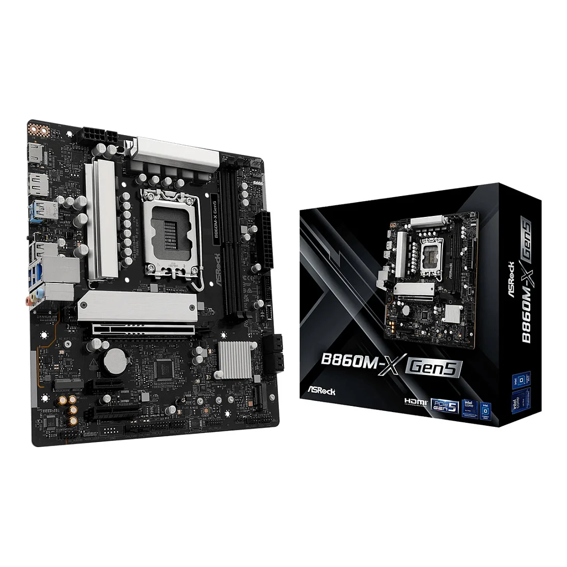 Carte Mère B860m-x Gen5 de ASRock – jaquette