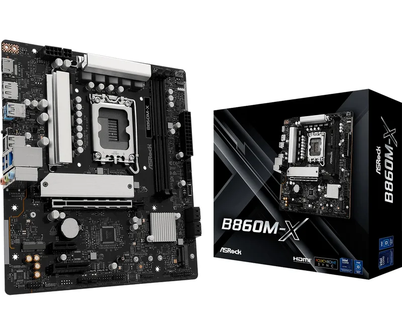 B860M‑X - moederbord by ASRock – cover
