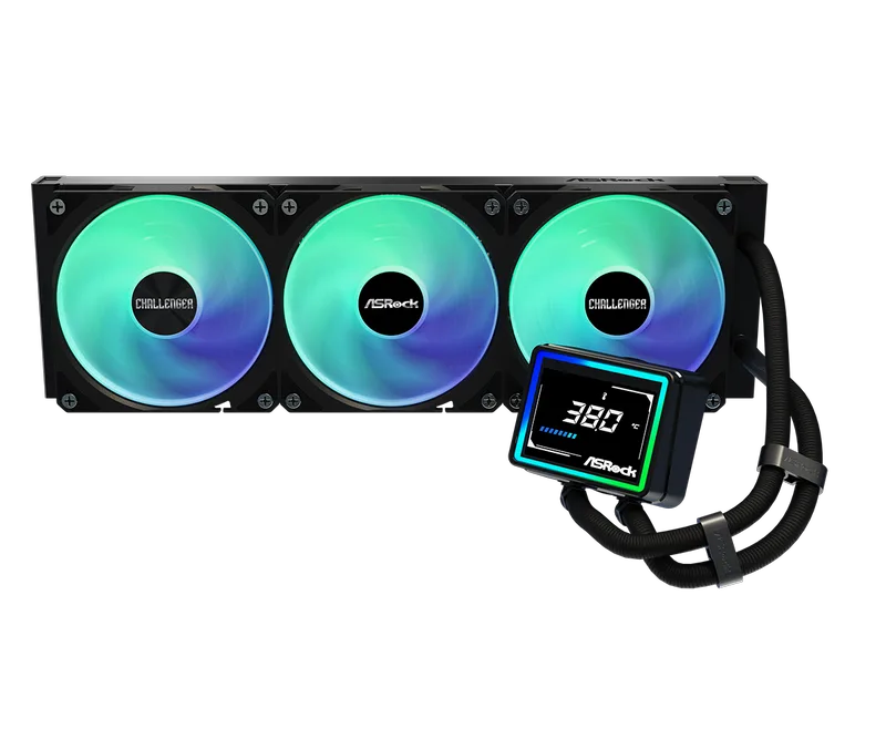 Challenger 360 Digital Black - Waterkoeler by ASRock – cover