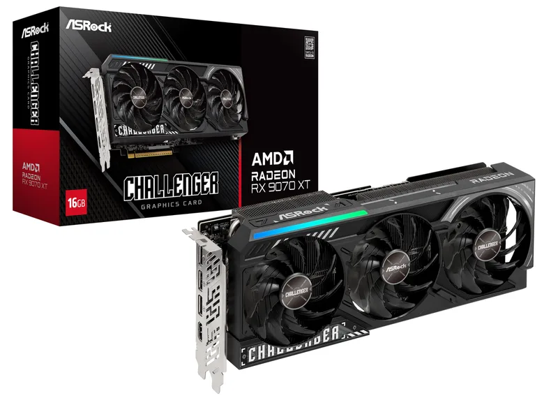 Challenger RX 9070 XT - Videokaart van ASRock – cover