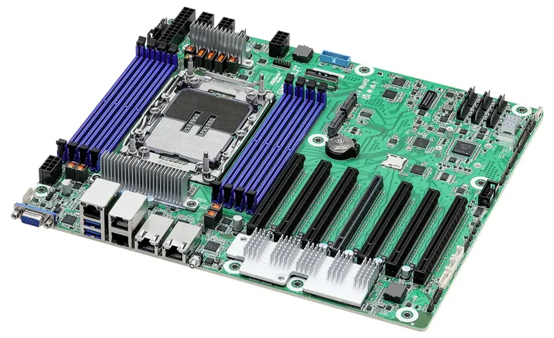 GNRD8-2L2T - Moederbord de ASRock – jaquette 2 sur 2