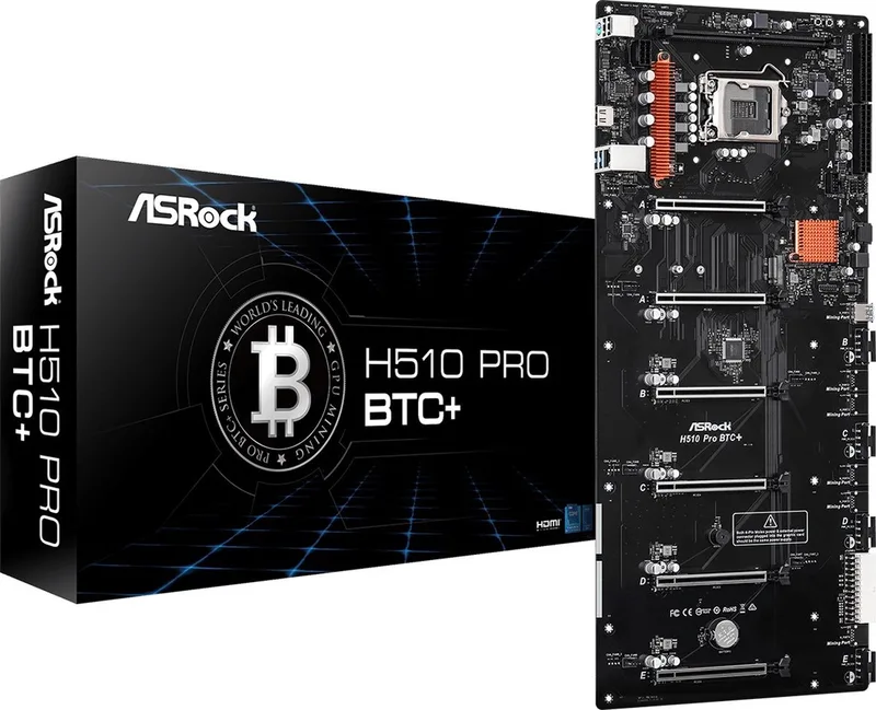 H510 Pro BTC+ Intel H510 LGA 1200 by ASRock – cover