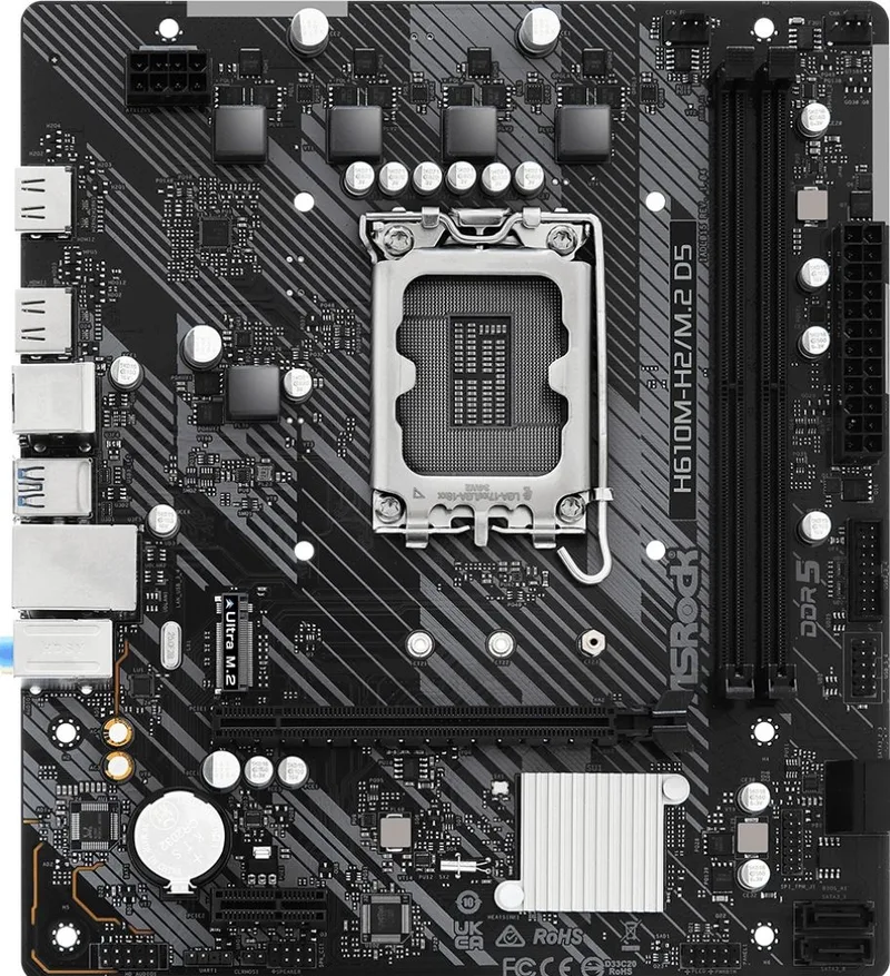 H610M-H2 - Moederbord Micro-ATX by ASRock – cover