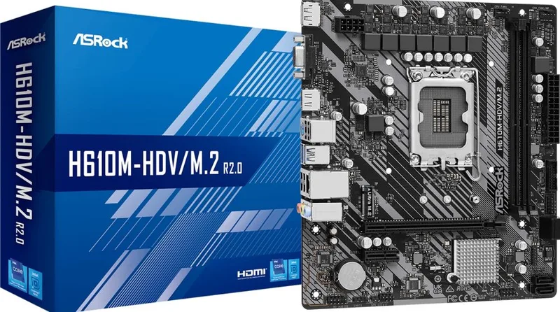H610M-HDV - Moederbord by ASRock – cover
